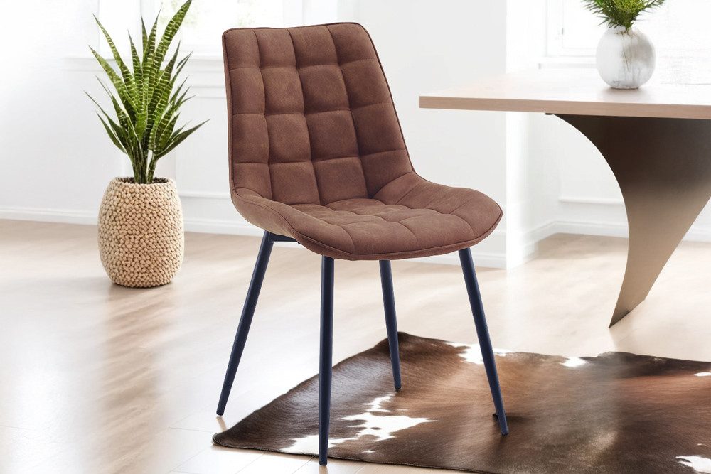 riess-ambiente Esszimmerstuhl ROADSTAR cognac / schwarz günstig online kaufen