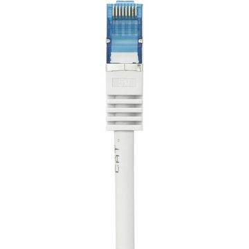 Renkforce CAT6A S/FTP Netzwerkkabel 5 m LAN-Kabel, (5.00 cm), mit Rastnasenschutz, Flammwidrig