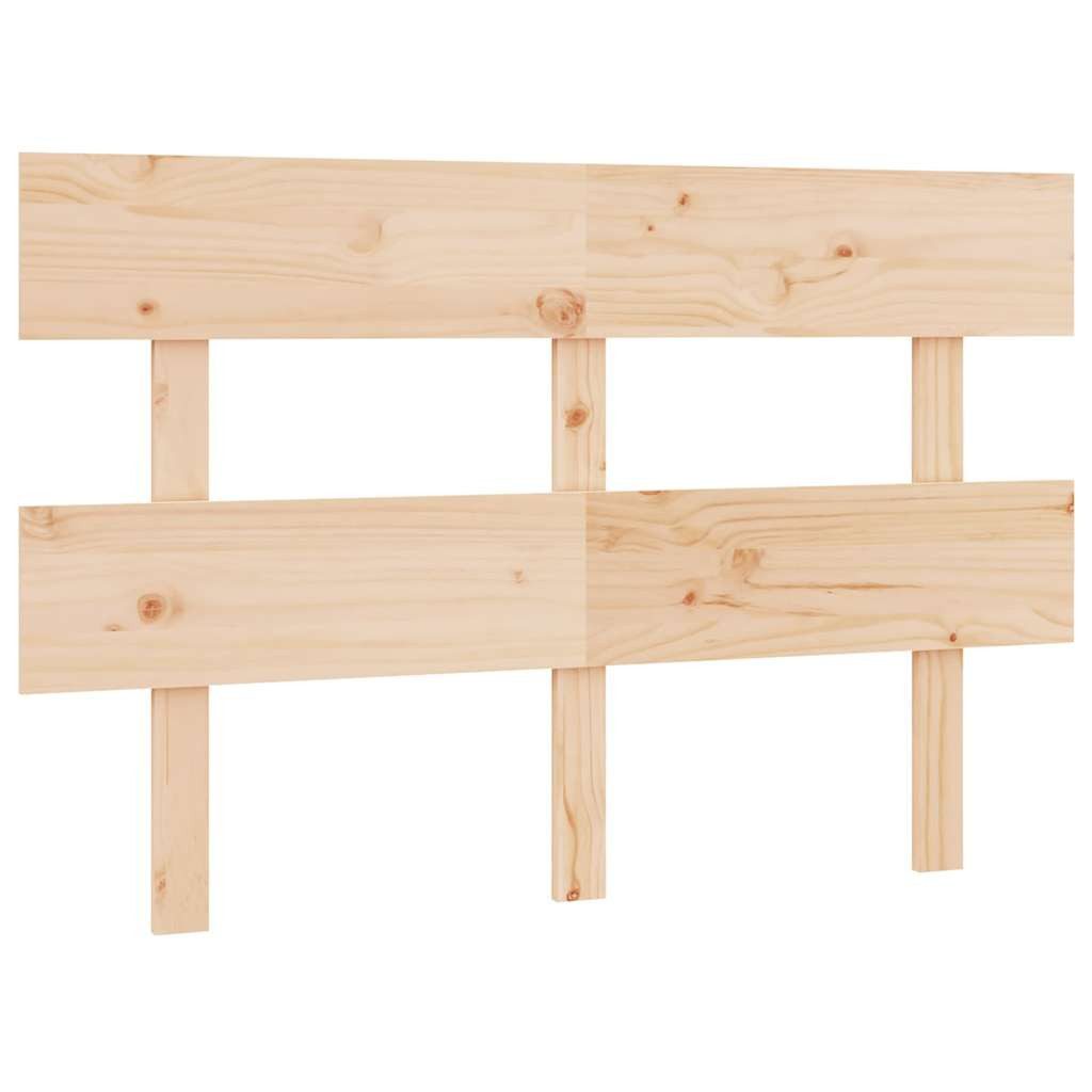 vidaXL Bett Kopfteil 144x3x81 cm Massivholz Kiefer (1-tlg)