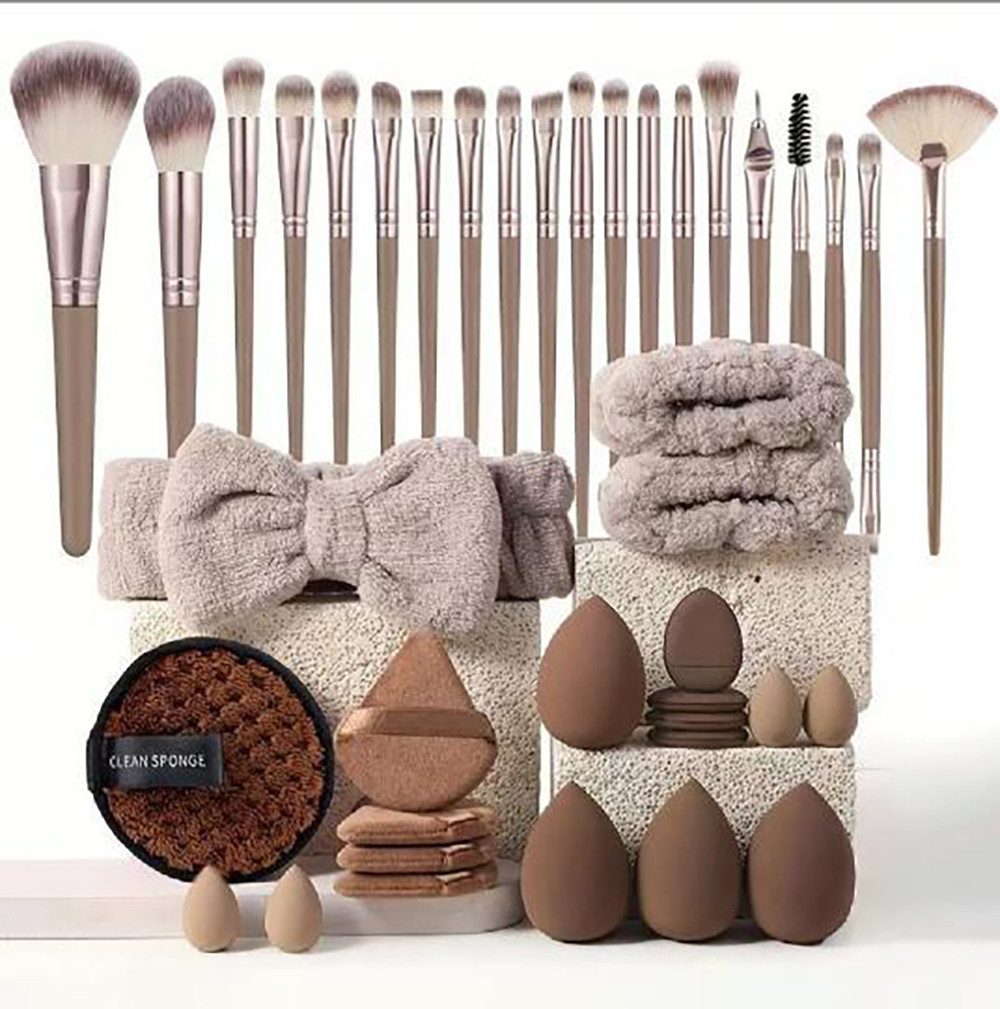 Luckice Kosmetikpinsel-Set Makeup Pinselset 40-teilig, Schminkpinsel Set Make Up Pinsel