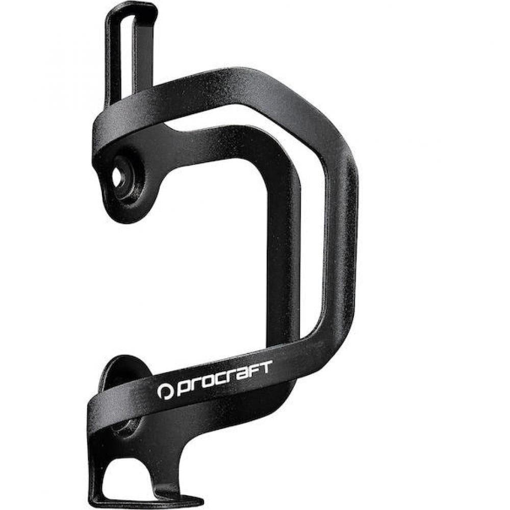 Procraft Fahrrad-Flaschenhalter Procraft FLASCHENHALTER ALU SIDELOAD 10 SCHWARZ - seitlicher Zugang fü