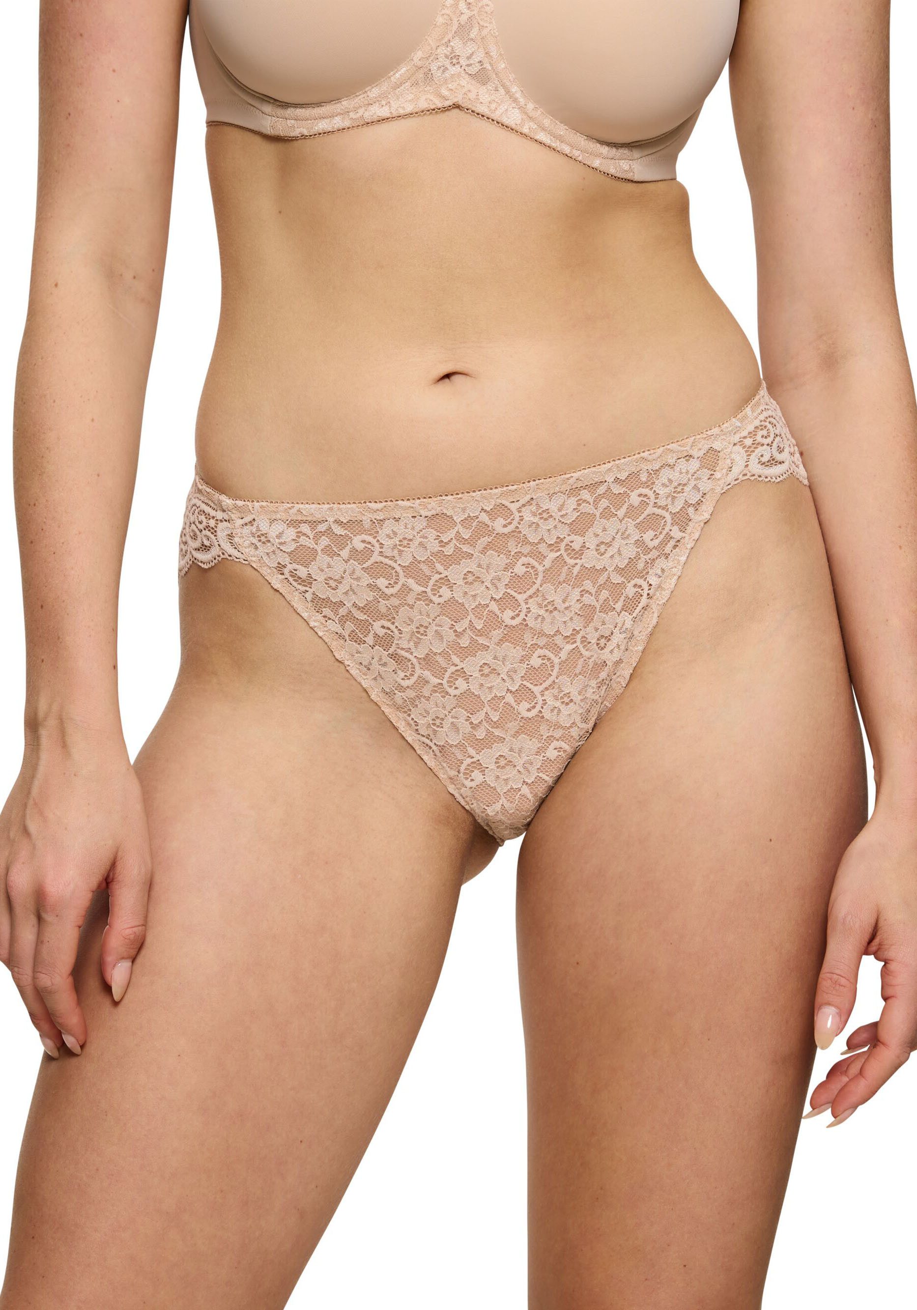 Triumph Tai-Slip Amourette Stretch-Spitze, hoher Beinausschnitt