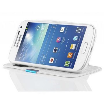 Cadorabo Handyhülle Samsung Galaxy S4 MINI Samsung Galaxy S4 MINI, Schutzhülle mit Magnetverschluss, Standfunktion und Sichtfenster