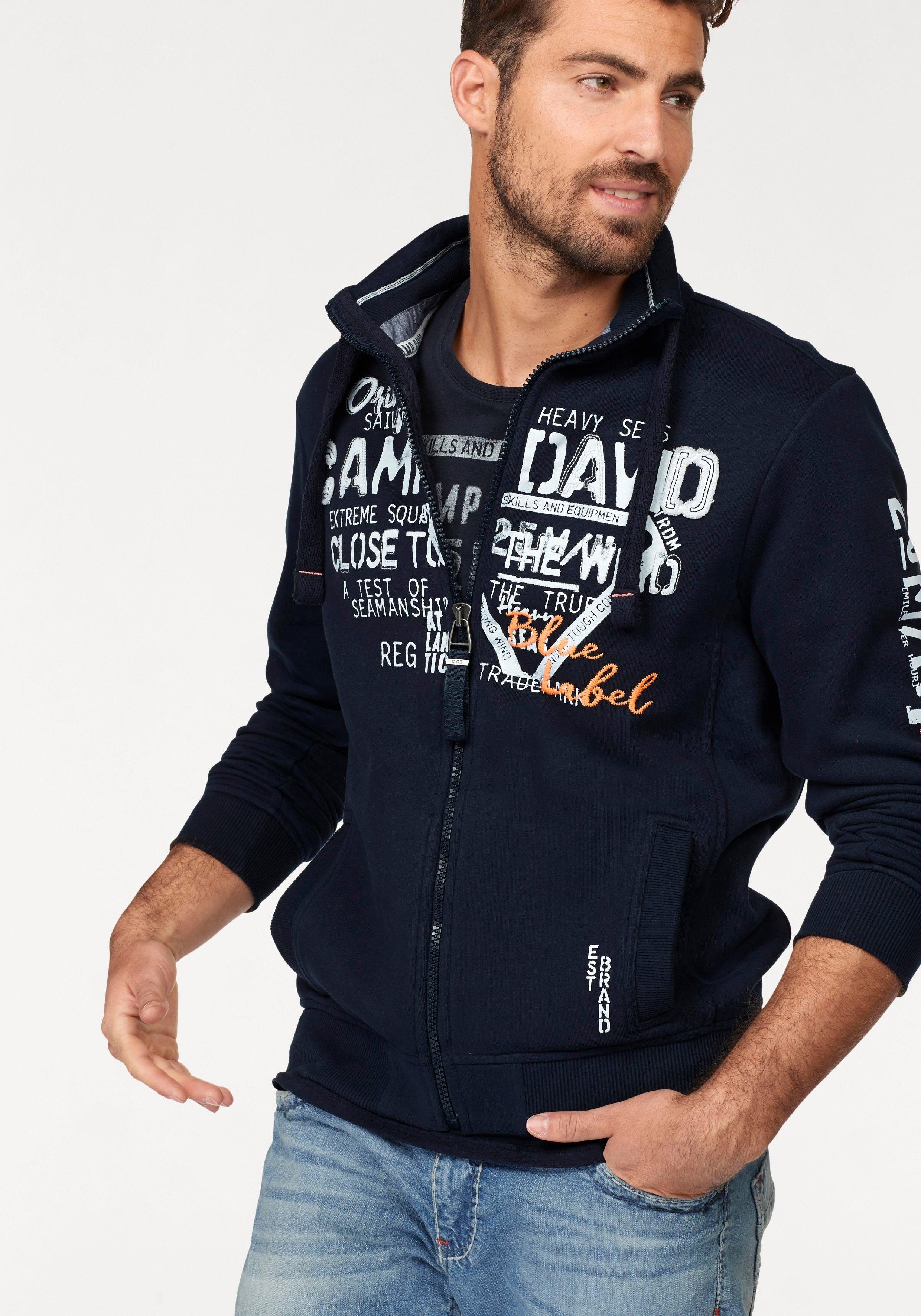 CAMP DAVID Sweatjacke online kaufen OTTO