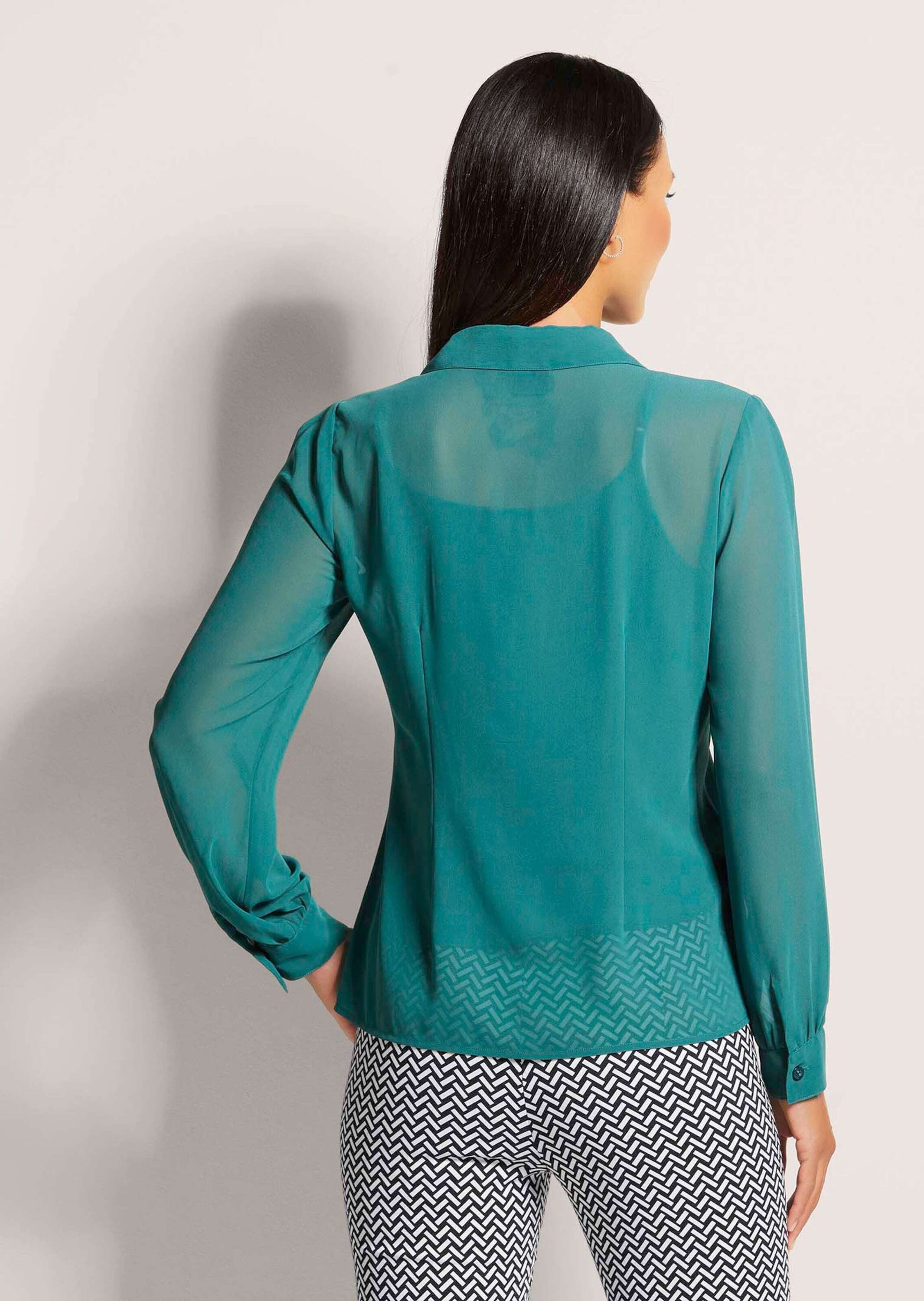 MADELEINE Langarmbluse Zweiteiliges Set aus Bluse und Top