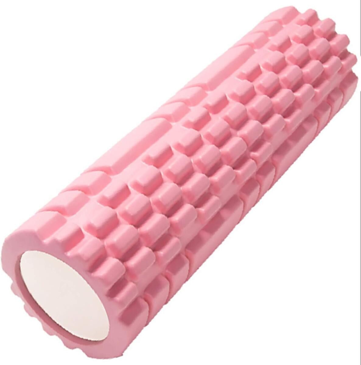 Yogakissen Pilates Rolle Yoga Säule Rosa Faszienrolle Schaumstoff Sport Massage
