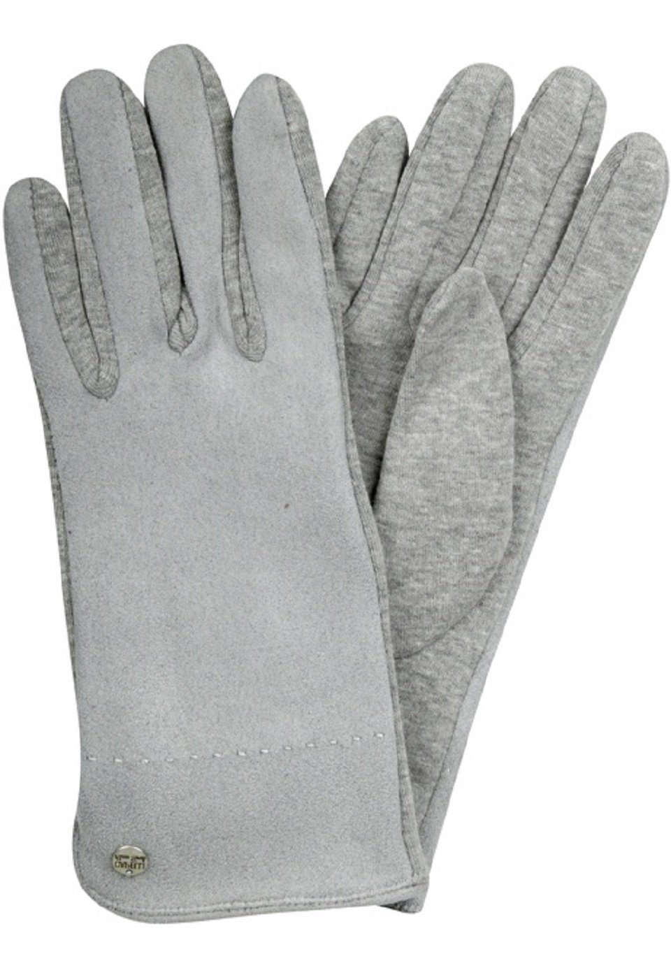 Capelli New York Baumwollhandschuhe Jersey Handschuhe hellgrau
