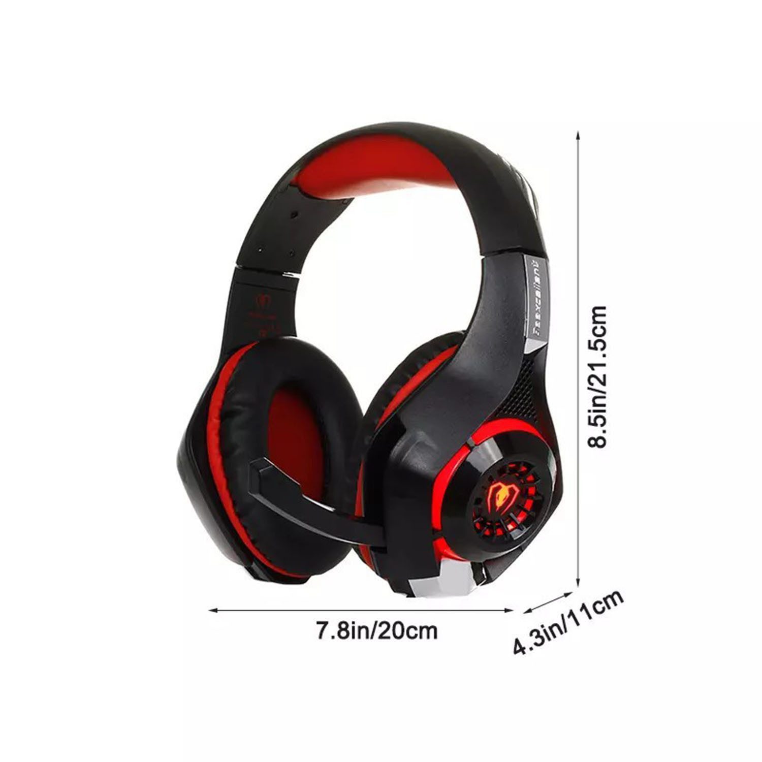 FELIXLEO Gaming Headset für PS4 PS5 PC Xbox Series 3.5 mm Deep Bass Stereo Headset
