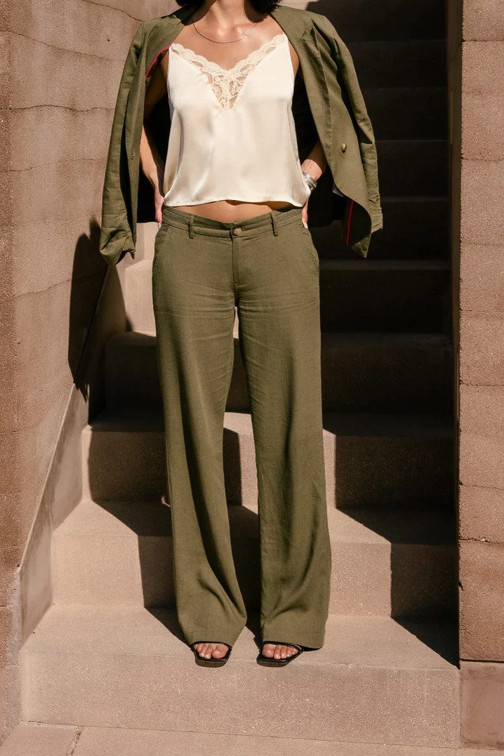 Freeman T. Porter Shirttop Ilay Lace Damen Top - Tanktop - Trägertop Spitze - Blusentop Damen