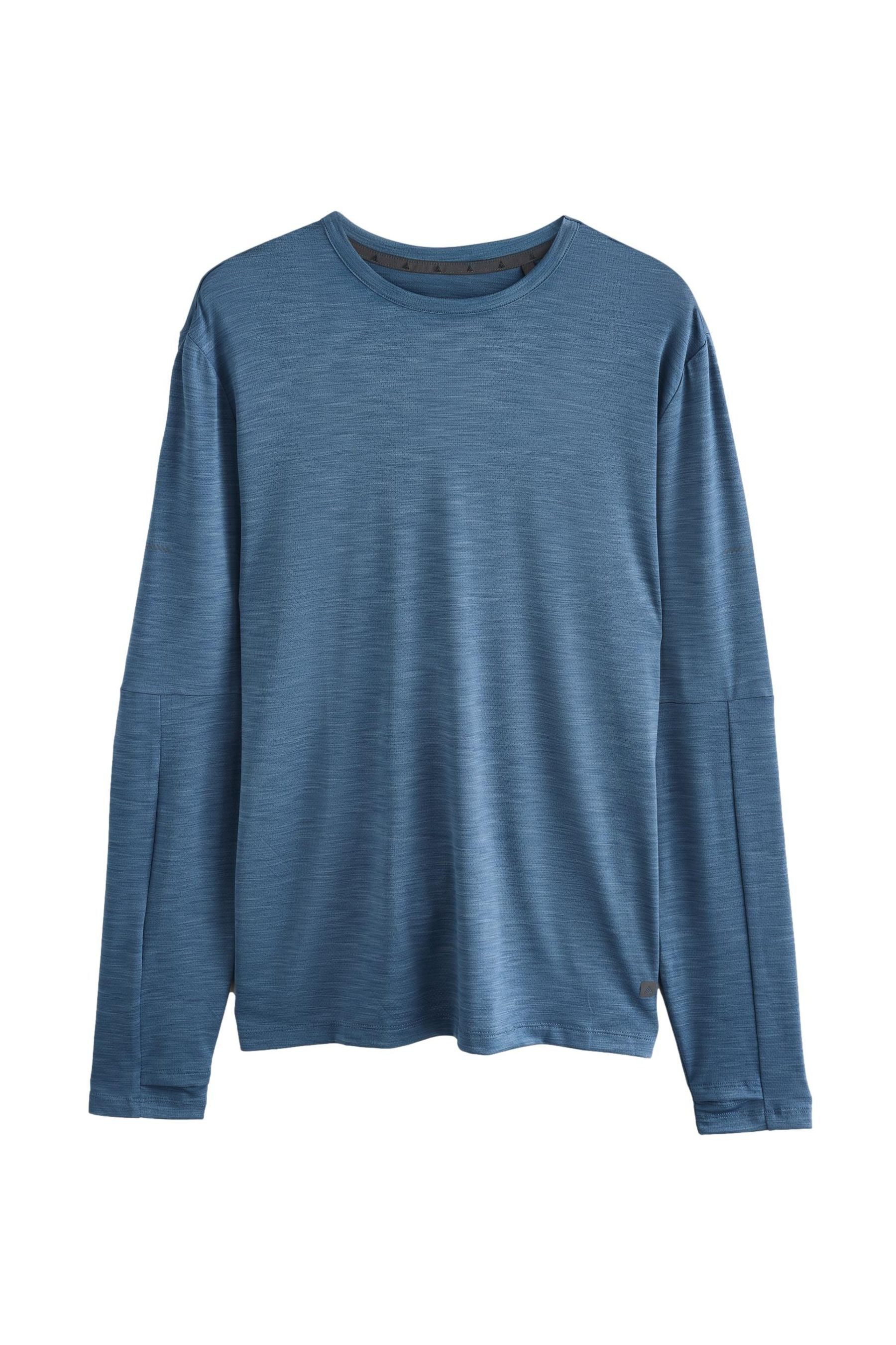 Langarmshirt Langarmshirt mit Mesh