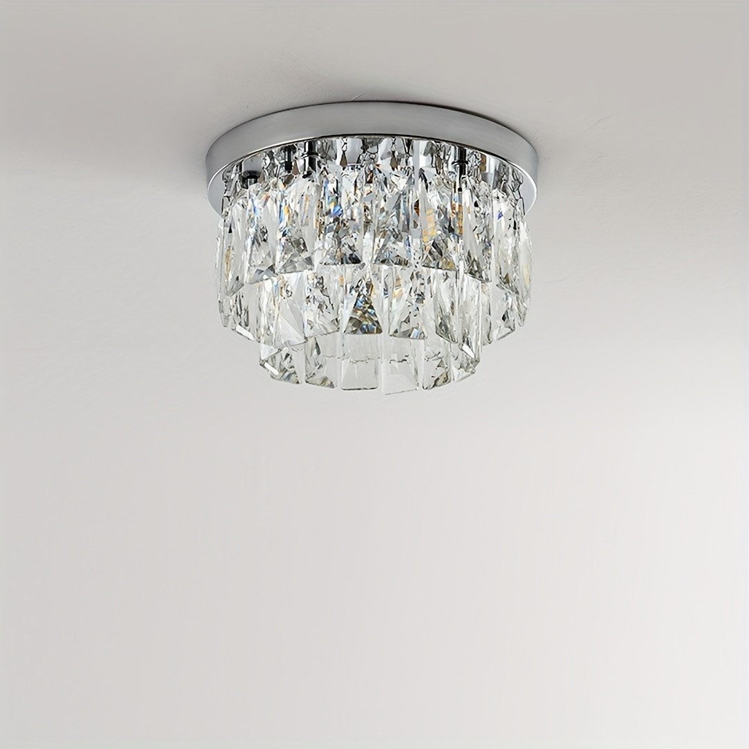 JDONG Deckenleuchte Moderne Kristall Deckenlampe Rundheit günstig online kaufen
