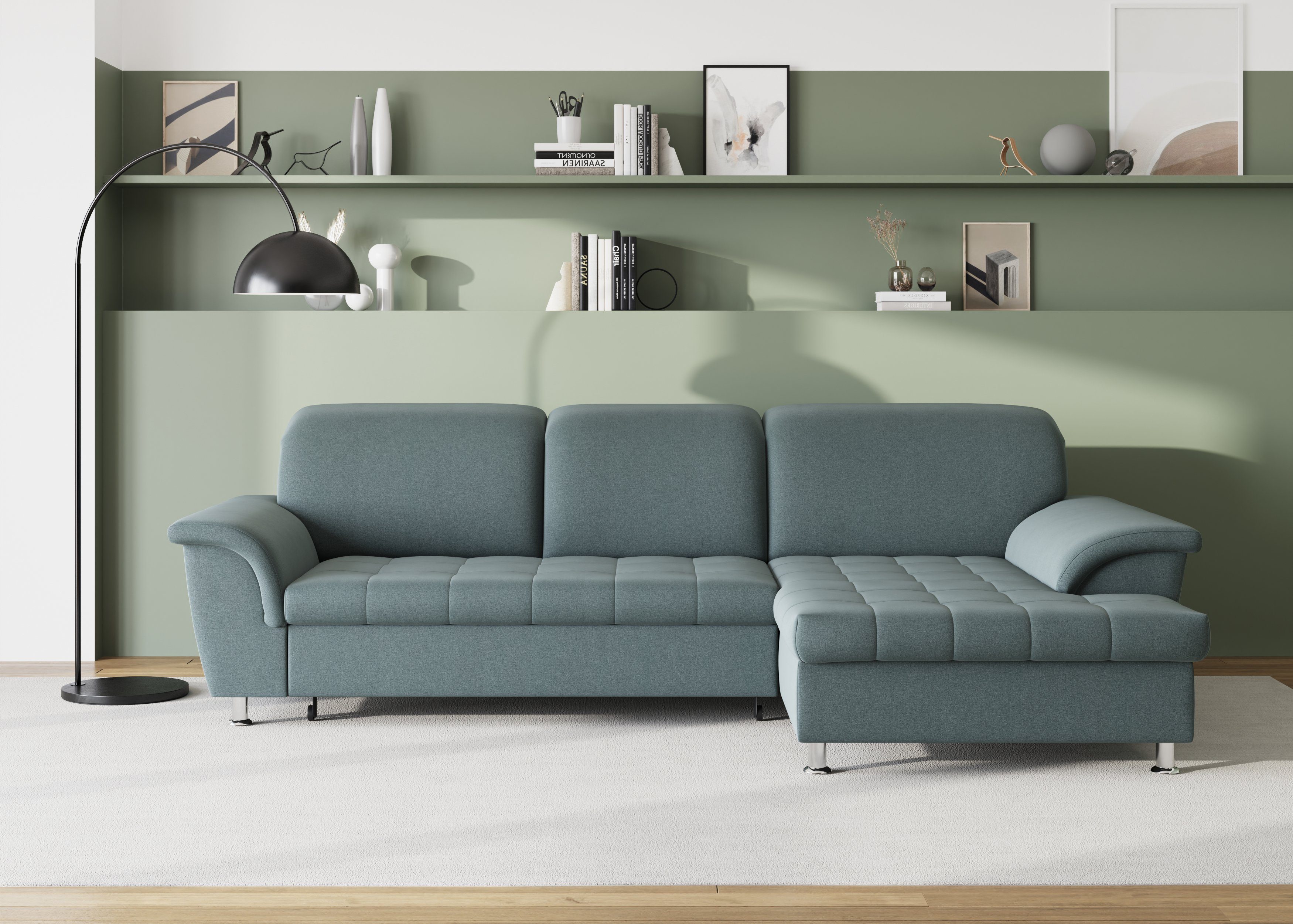 DOMO collection Ecksofa Franzi Steppung im günstig online kaufen