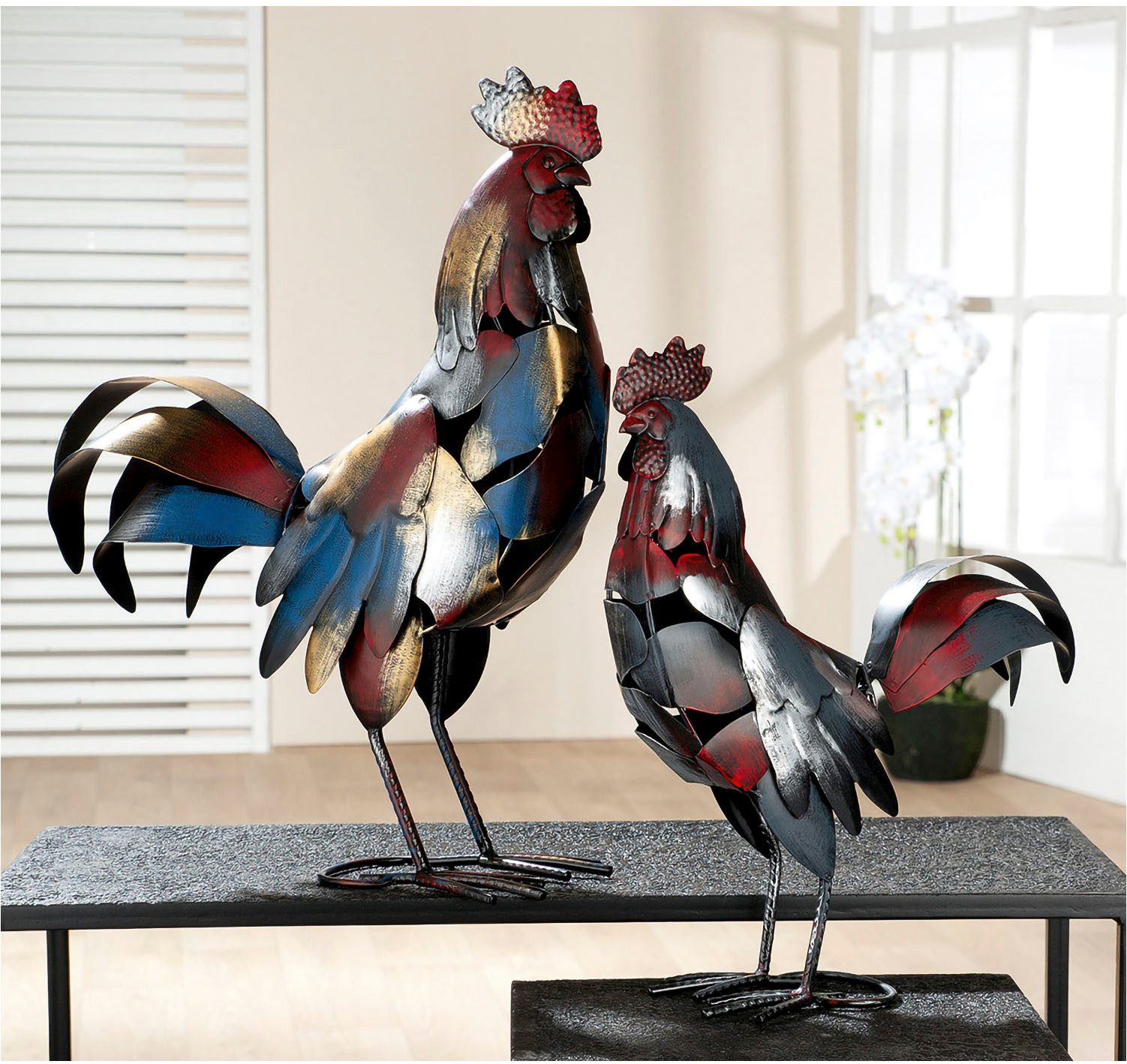 GILDE Tierfigur Figur Hahn "Otto" (1 St)