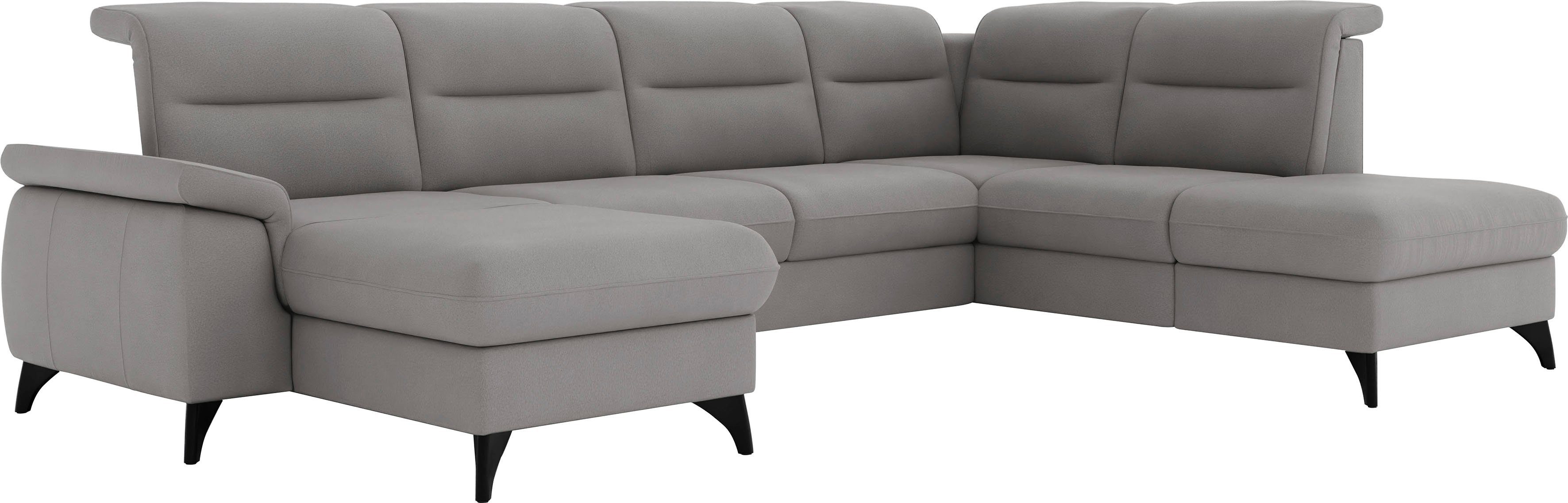 sit&more Wohnlandschaft Astoria U-Form, wahlweise mit motorischer Relaxfunktion