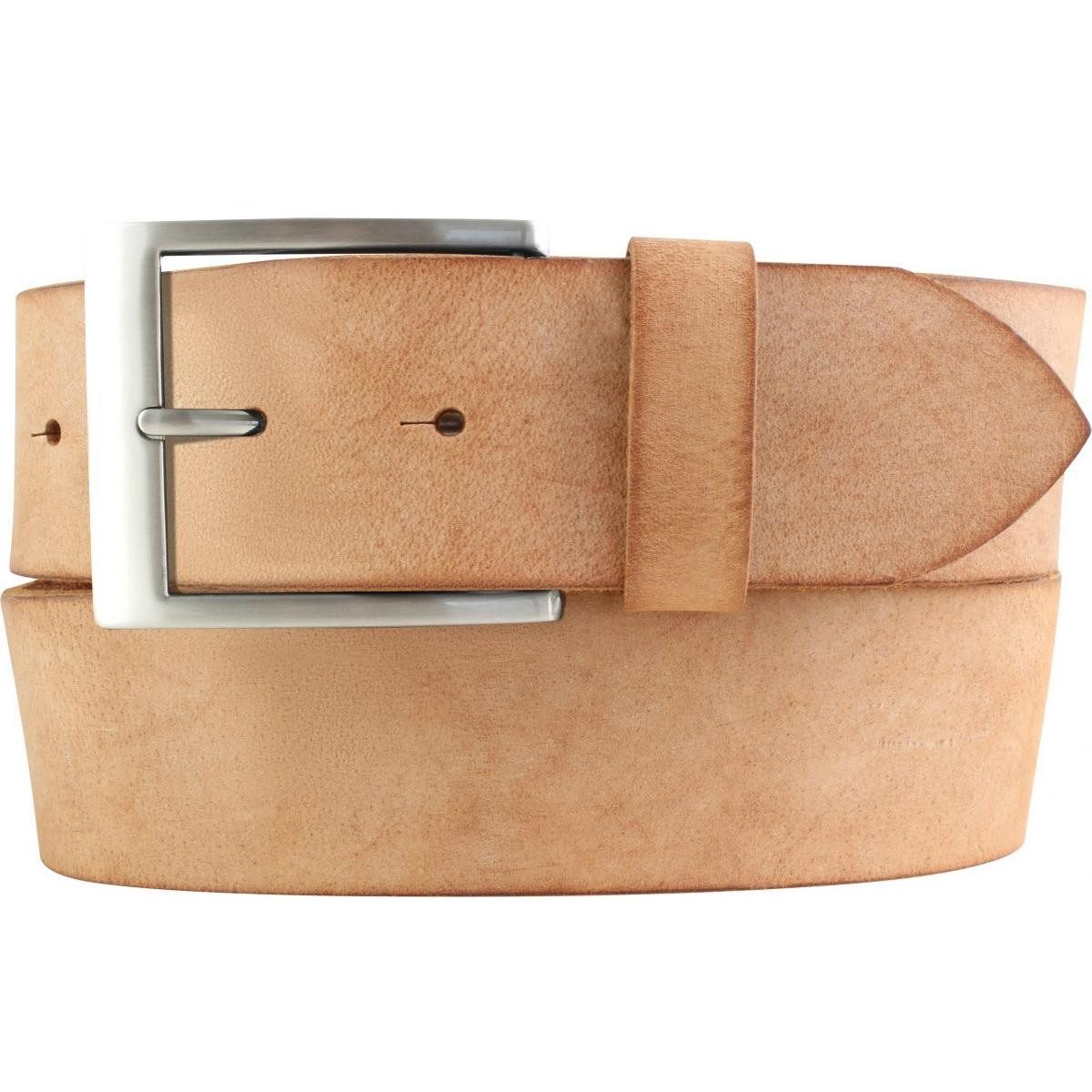 BELTINGER Ledergürtel Gürtel aus weichem Vollrindleder Used-Look 5 cm - Jeans-Gürtel für Dam (1-St)