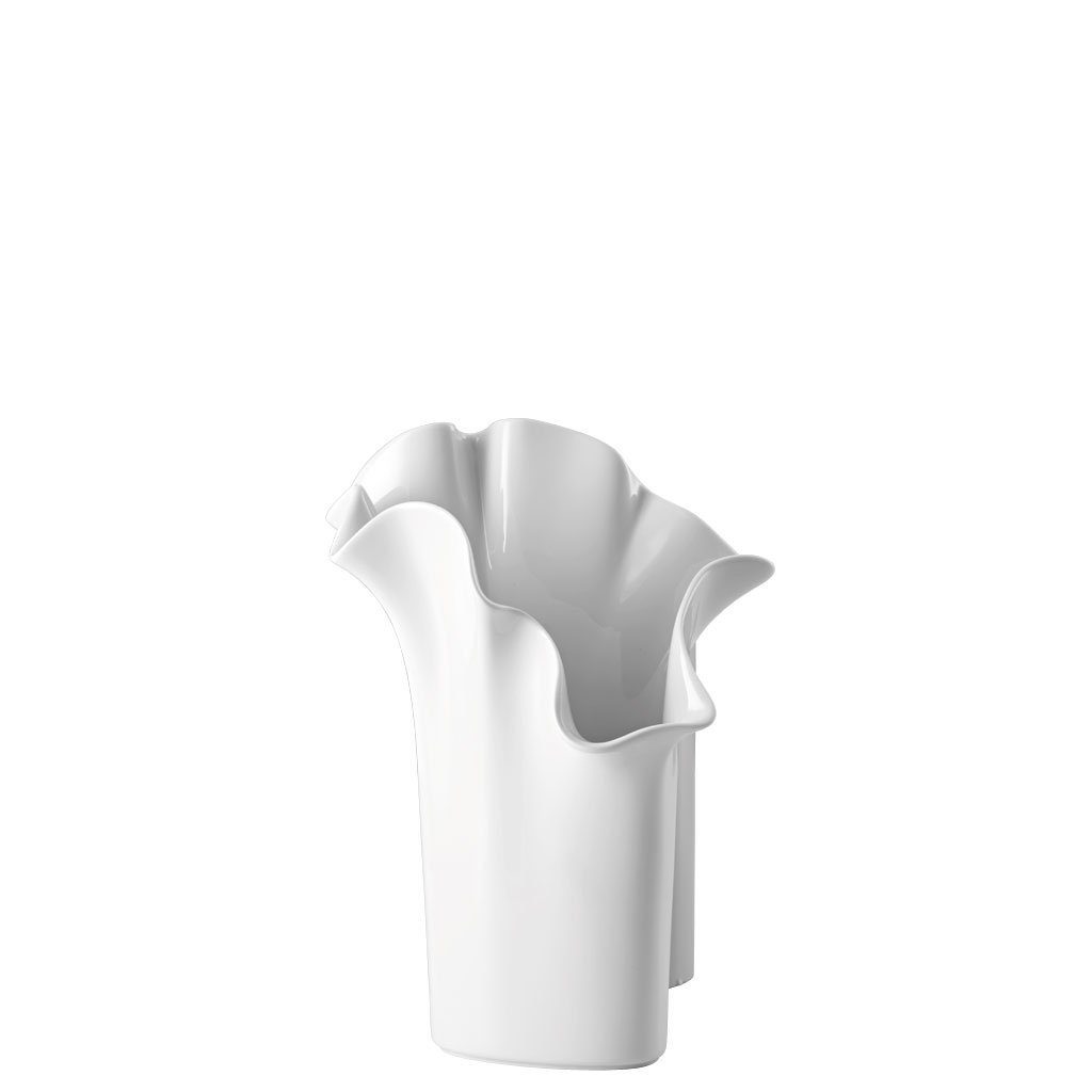 Rosenthal Weiß cm Dekovase Asym 30 Vase