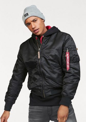 ALPHA INDUSTRIES Куртка »MA-1 gefüttert&laqu...