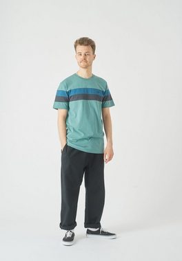 Cleptomanicx T-Shirt Doust mit modischem Colorblocking-Design