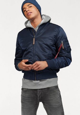 ALPHA INDUSTRIES Куртка »MA-1 gefüttert&laqu...