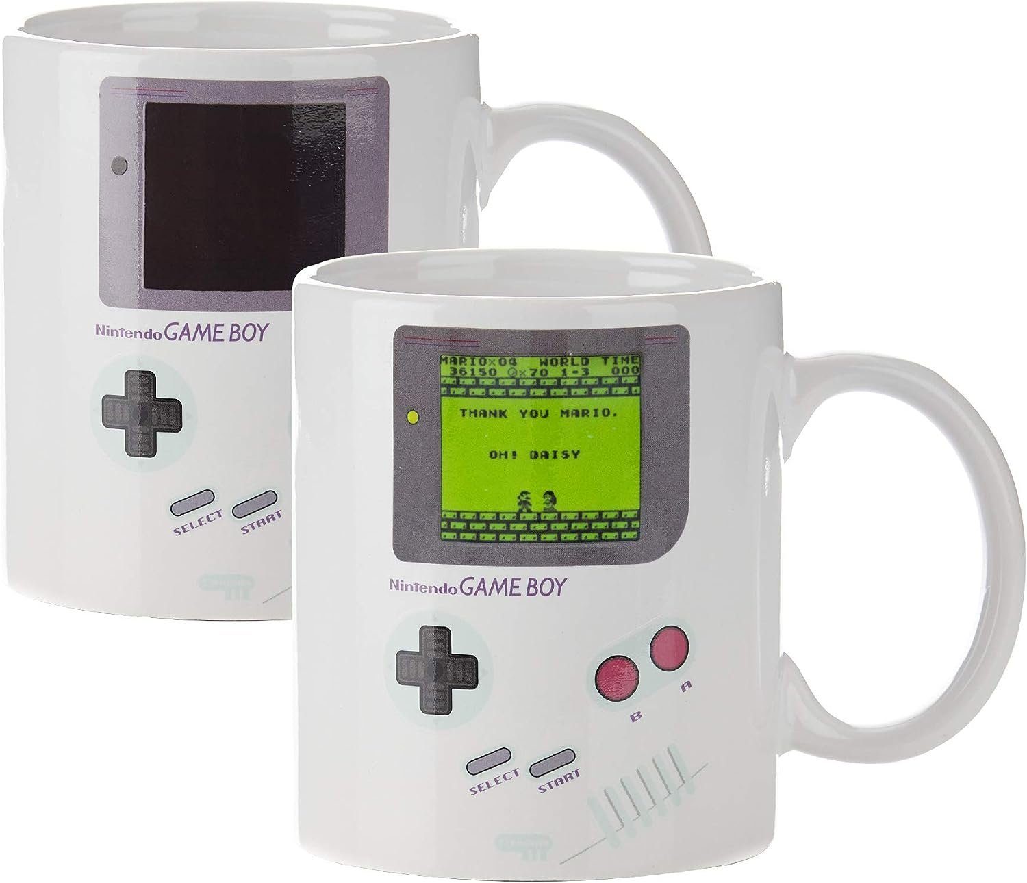 Paladone Tasse Nintendo Game Boy Tasse mit Thermoeffekt Super Mario Land