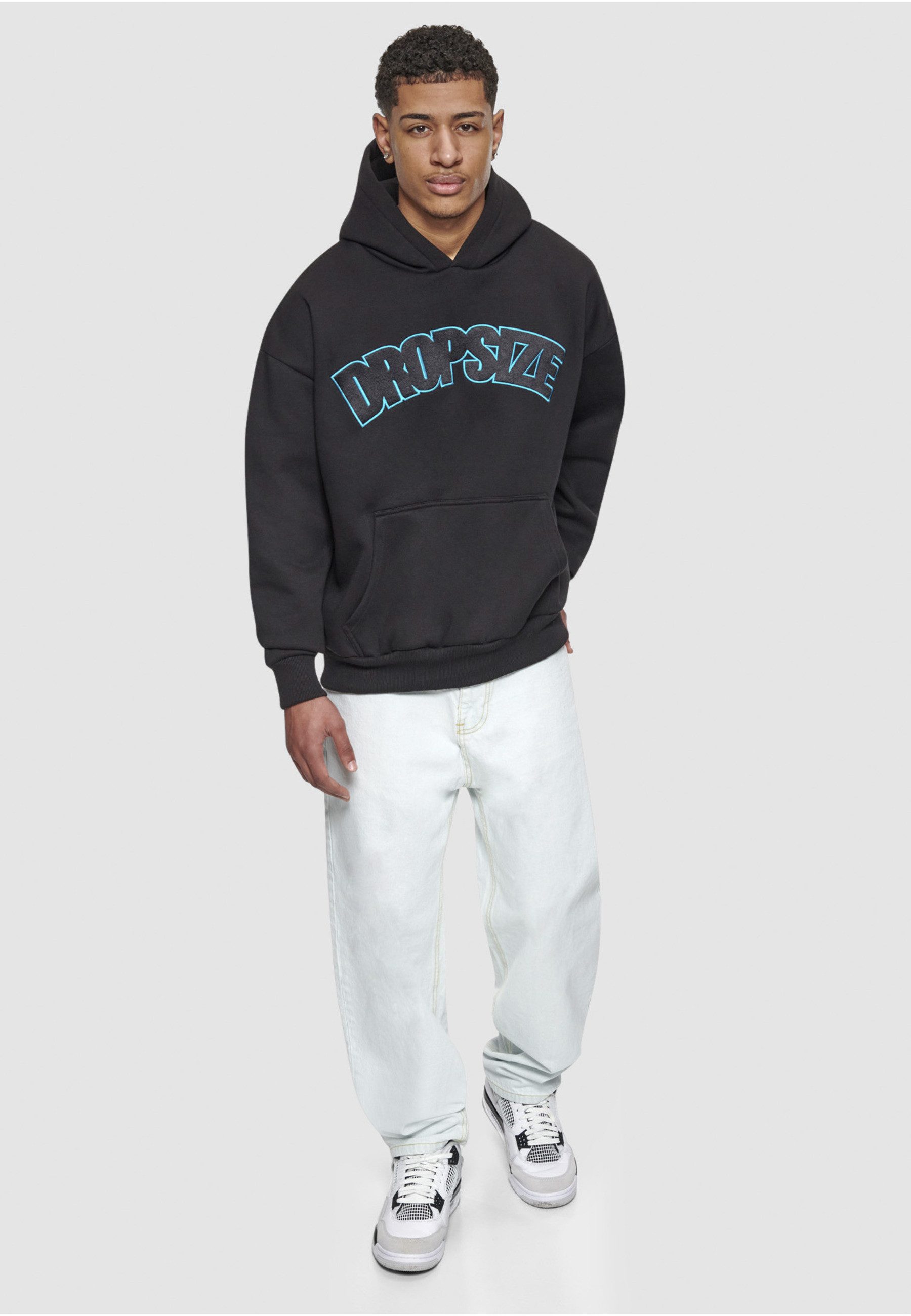 Dropsize Kapuzenpullover Dropsize Herren Dropsize Heavy Overisze Outline Embo Hoodie (1-tlg)