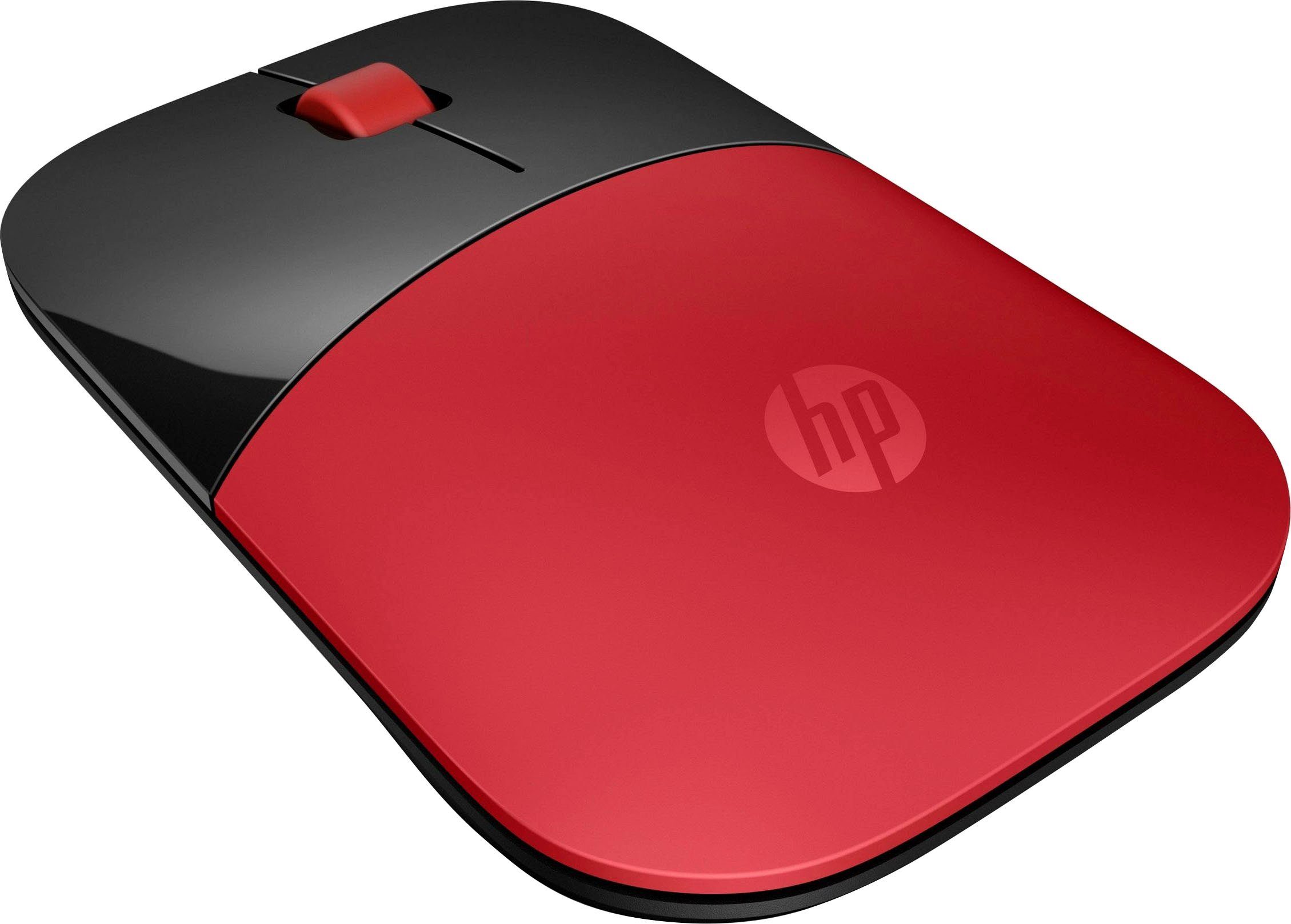 HP schwarz/rot Z3700 Maus