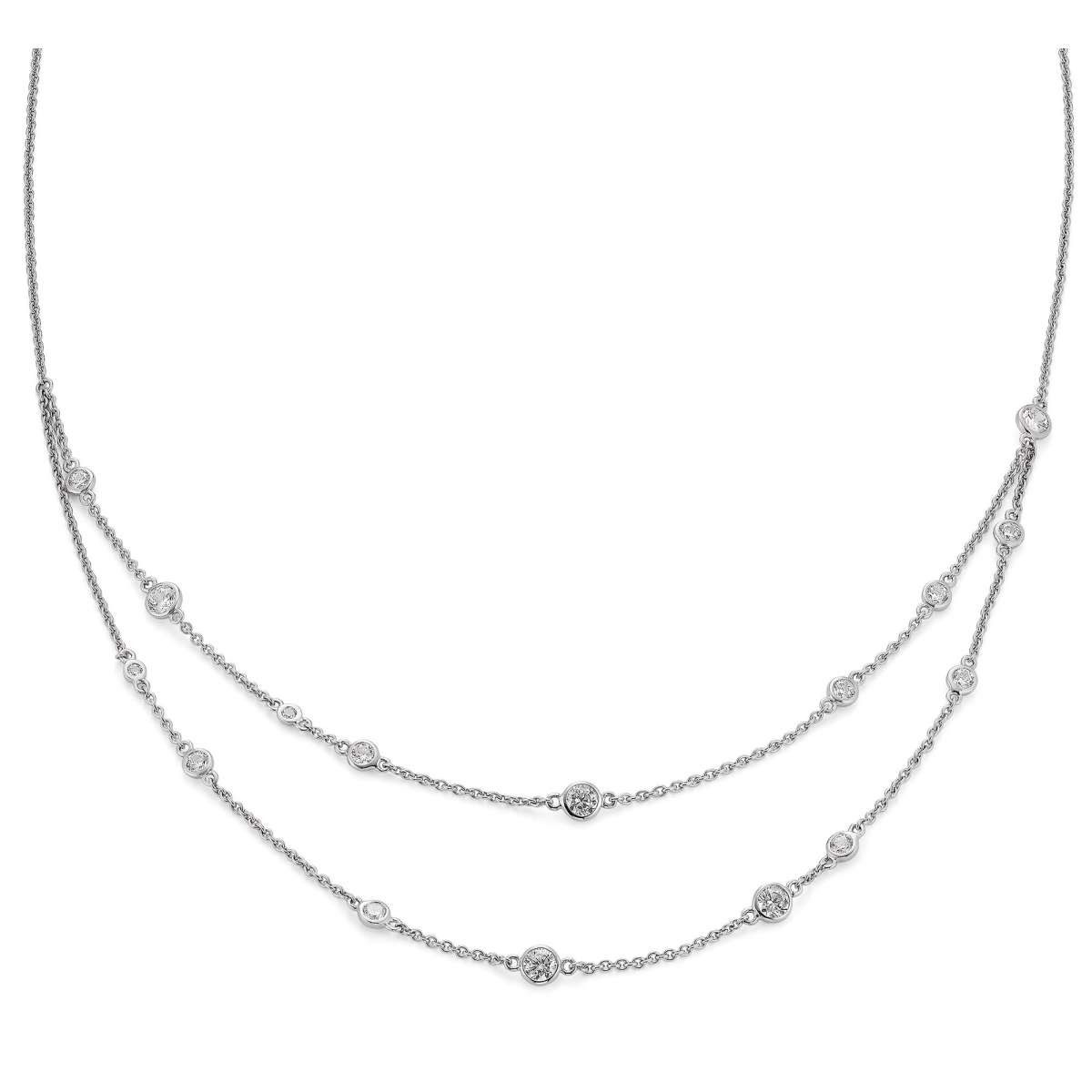 trendor Collier 15132, für Damen 925 Silber mit Zirkonia