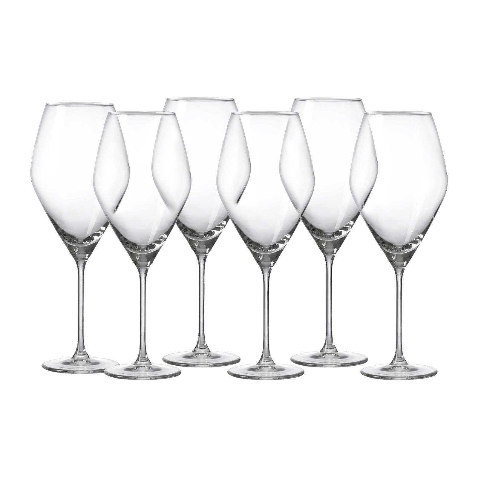 Ritzenhoff & Breker Rotweinglas Salsa Burgundergläser 590 ml 6er Set, Glas