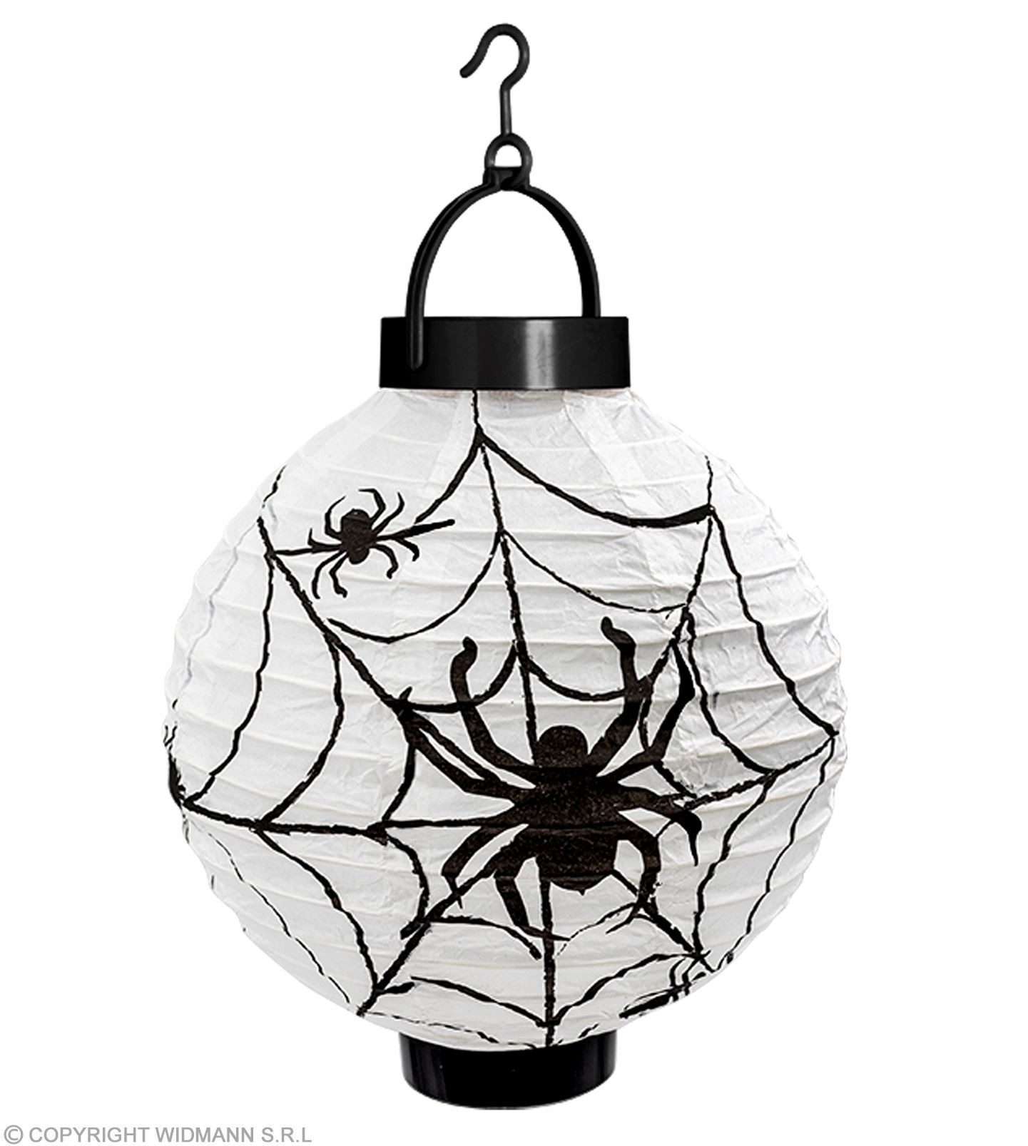 Widmann S.r.l. Dekoobjekt Halloween Deko Laterne 'Spinnennetz' mit LED, 20 günstig online kaufen