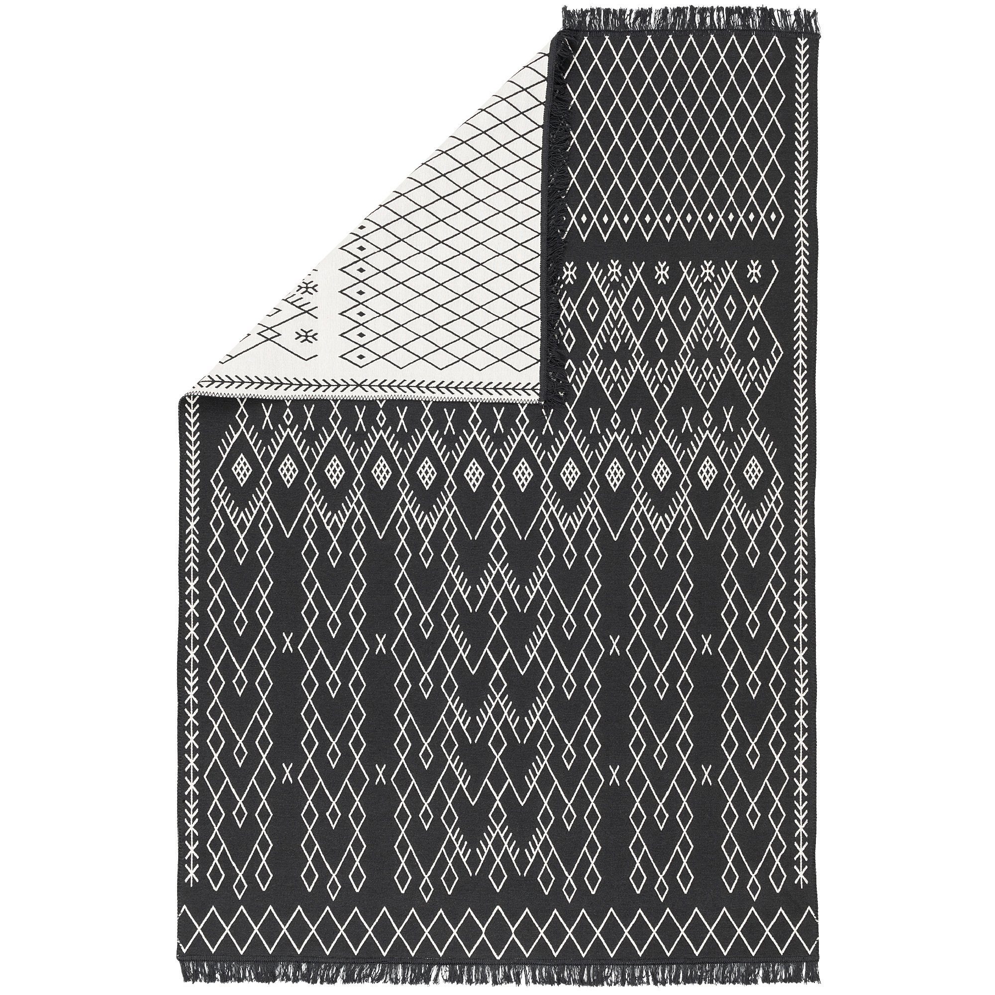 Pergamon Wollteppich Teppich Beidseitig Ethno Kelim, Rechteckig, Höhe: 4 mm günstig online kaufen