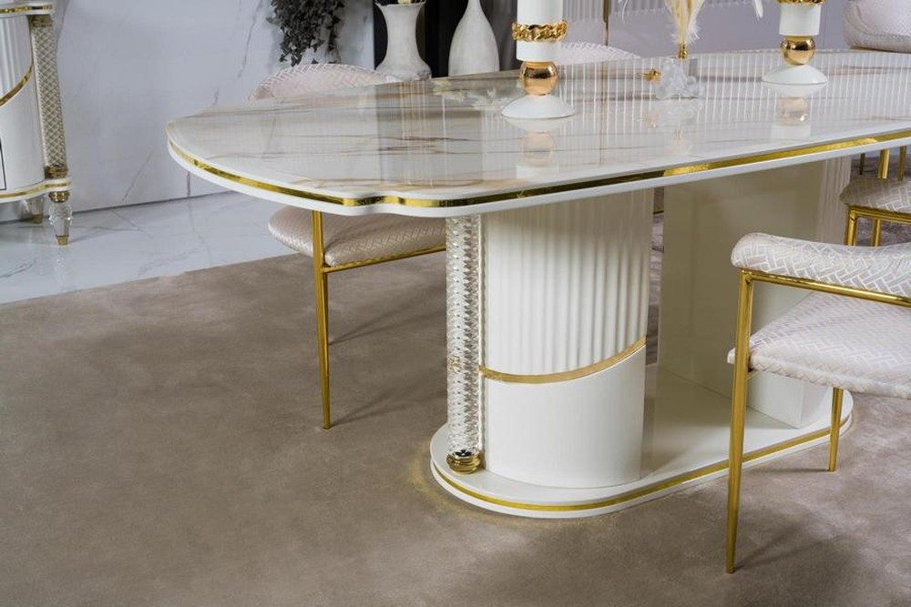 JVmoebel Esstisch Moderner Esstisch aus Massivholz für jedes Esszimmer., Made in Europa