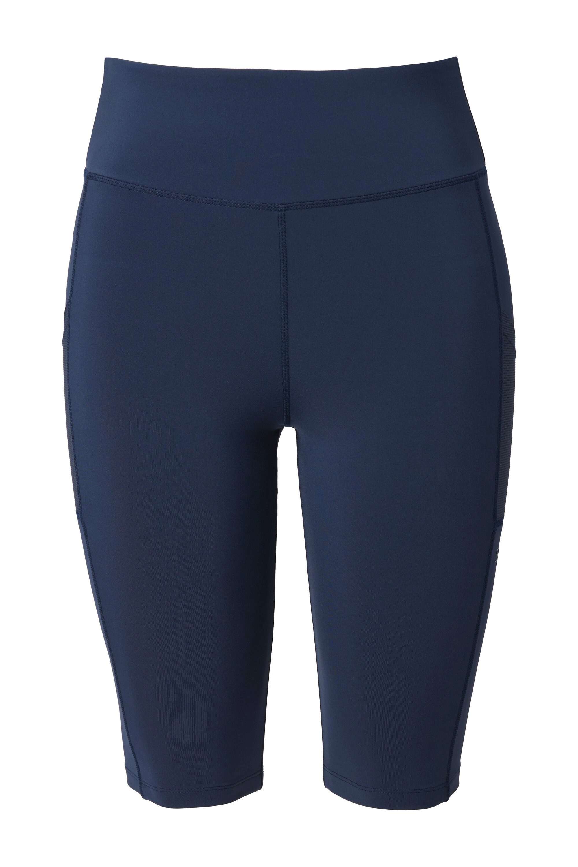 Ulla Popken Leggings Leggingshorts Elastikbund Mesh-Tasche günstig online kaufen