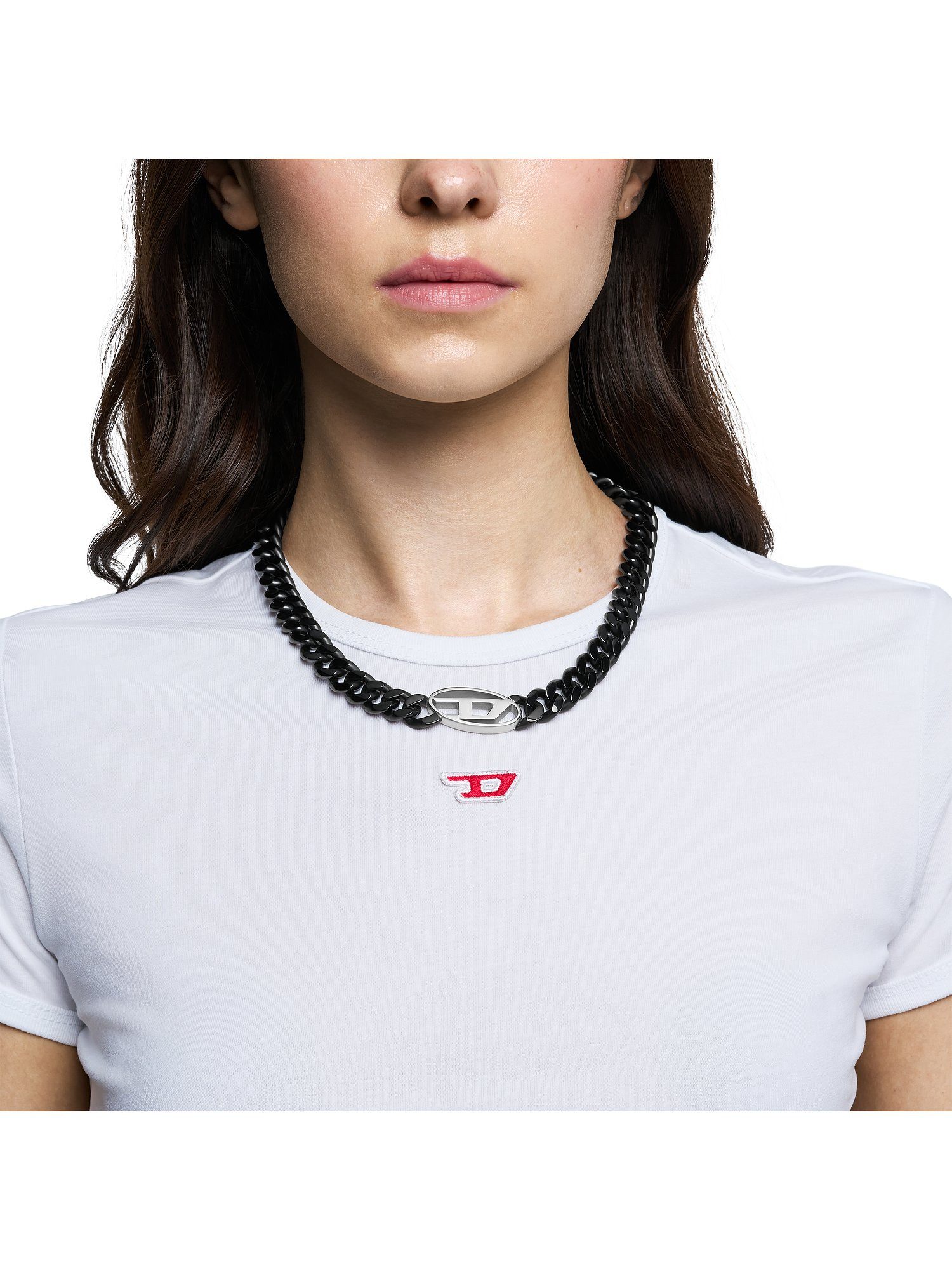 Diesel Edelstahlkette Diesel Unisex-Kett...