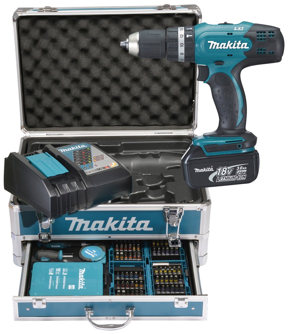 MAKITA Akku-Schlagbohrschrauber »DHP453RFX2«