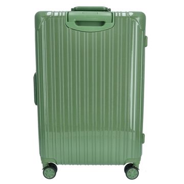 TheTrueC Koffer TheTrueC 4-Rad Trolley 72cm Alu-Rahmen London army green, 4 Rollen Rollen