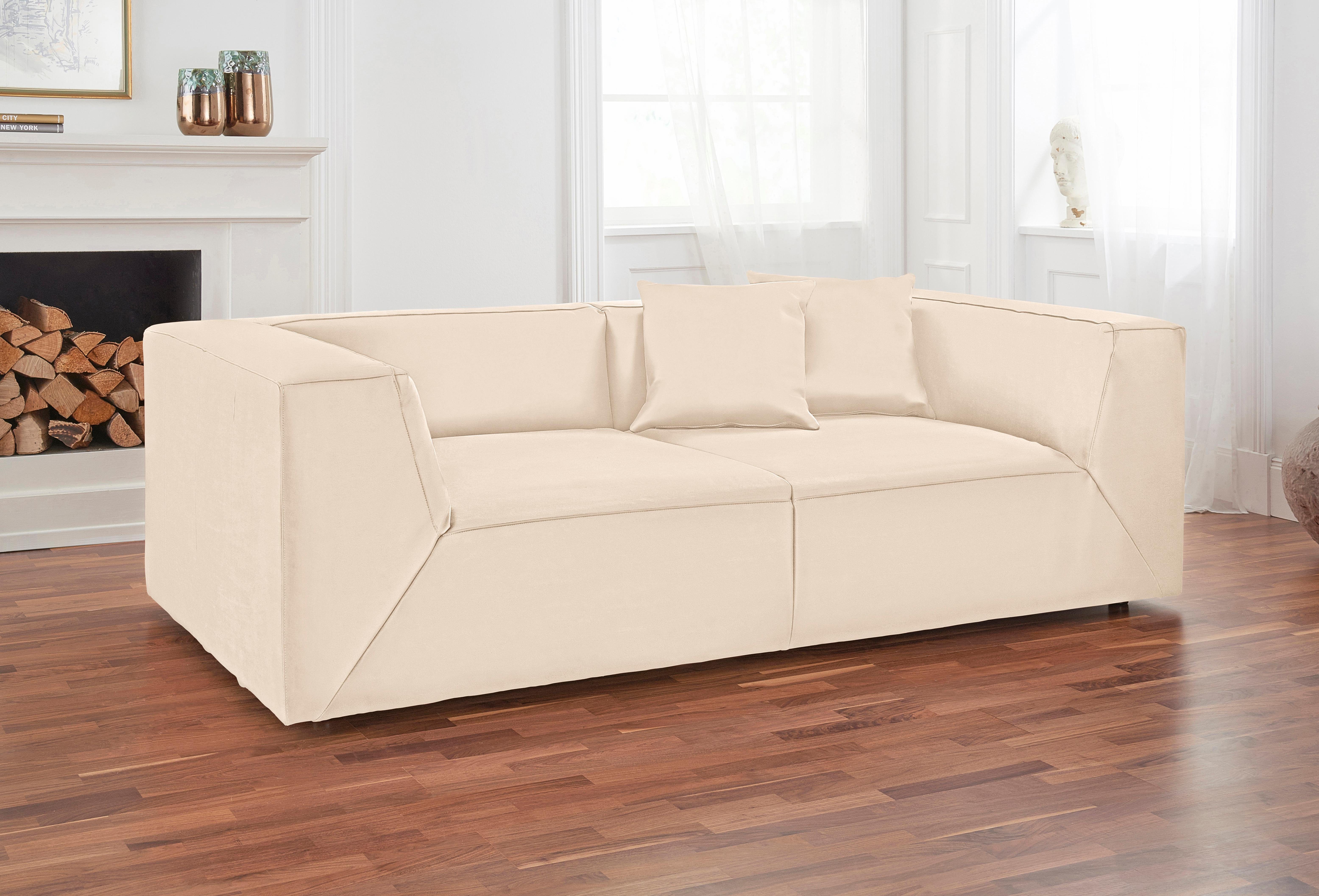 Bigsofa LUIS von der ALTEN GERBEREI in natur