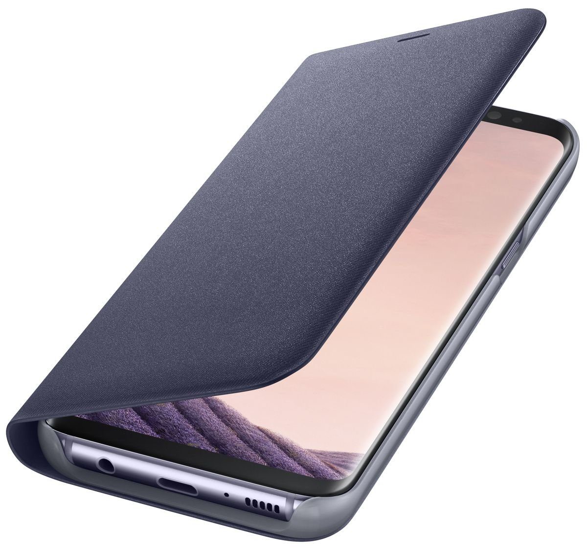 Samsung Handytasche »LED View Cover EF NG950 für Galaxy S8 Samsung LED View Cover G950F Galaxy S8 schwarz