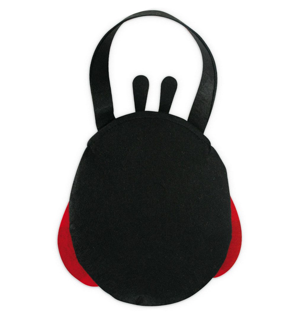 Fries Kostüm Bienen oder Marienkäfer Handtasche Tasche 20 cm Trage Henkel Karneval, Biene oder Marienkäfer