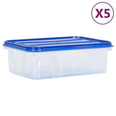 vidaXL Aufbewahrungsbox Frischhaltedosen mit Deckeln 5 Stk. PP (5 St)