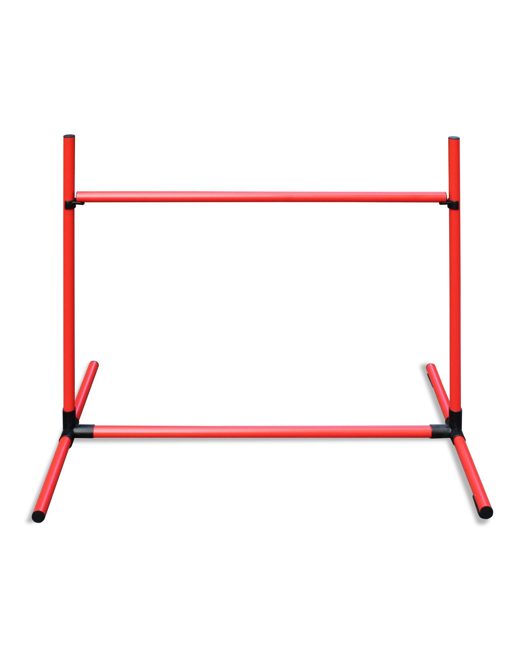 Superhund Agility-Hürde Sprunghürde für Agility und Obedience Farbe Rot, Kunststoff
