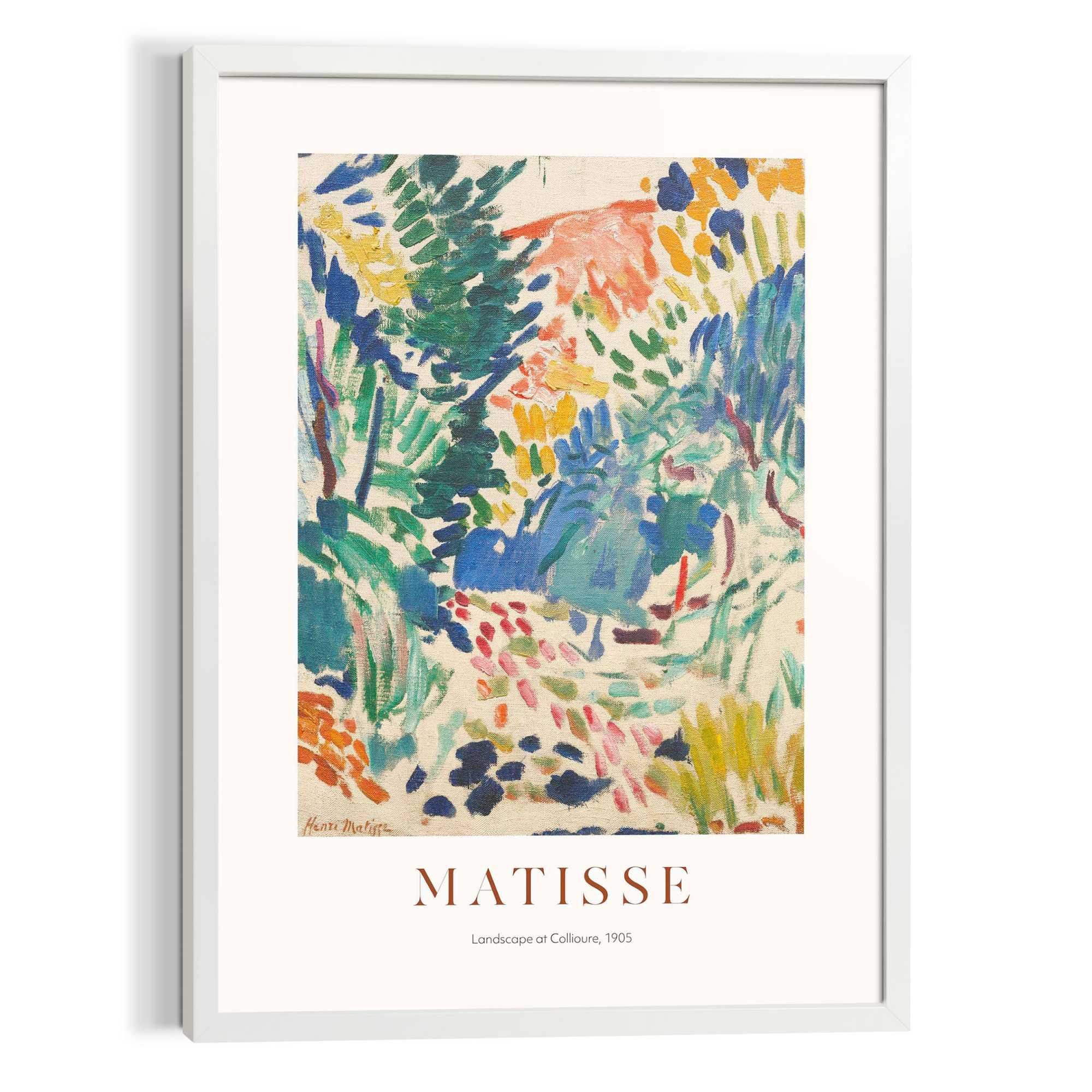 at Reinders! Landscape Matisse Collioure Leinwandbild -