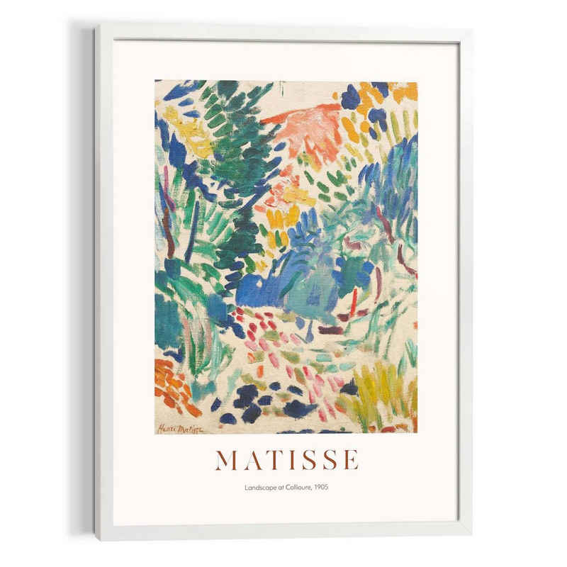 Reinders! Leinwandbild Matisse - Landscape at Collioure
