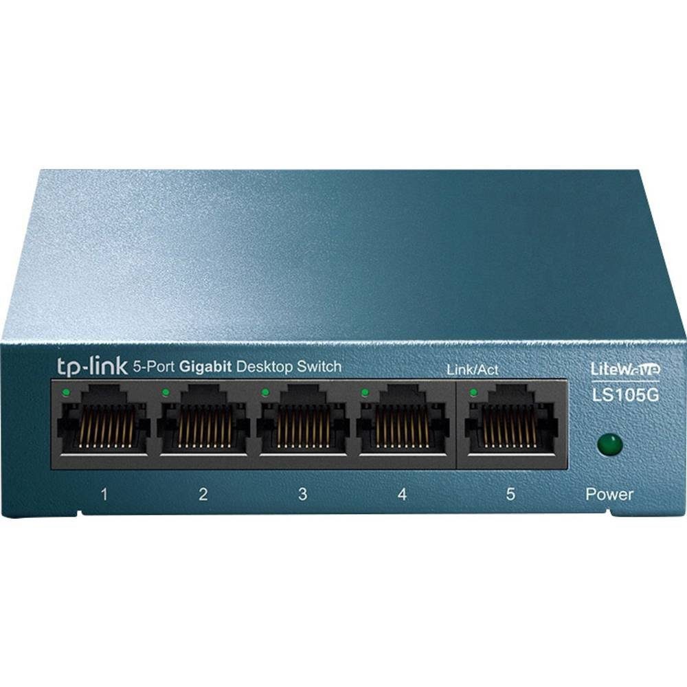 tp-link 5-Port Desktop Switch (10/100/1000Mbit/s LS105G Netzwerk-Switch