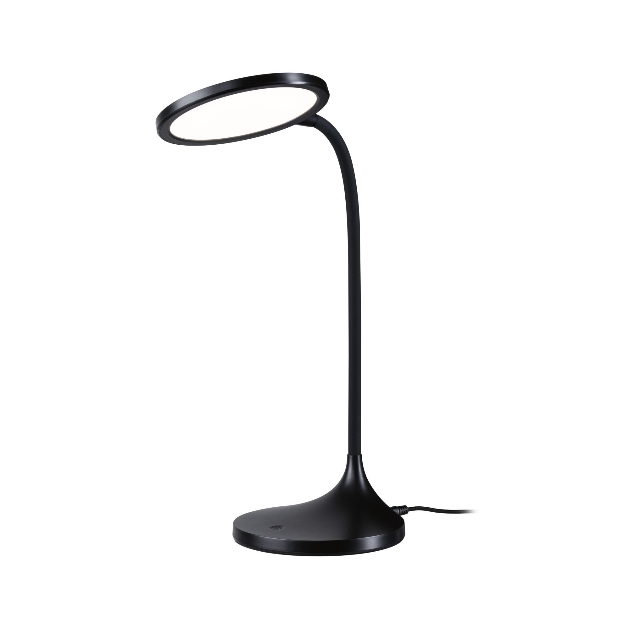 Paulmann Tischleuchte LED Schreibtischleuchte Mejan 4000K 1200lm 15W Schwarz matt
