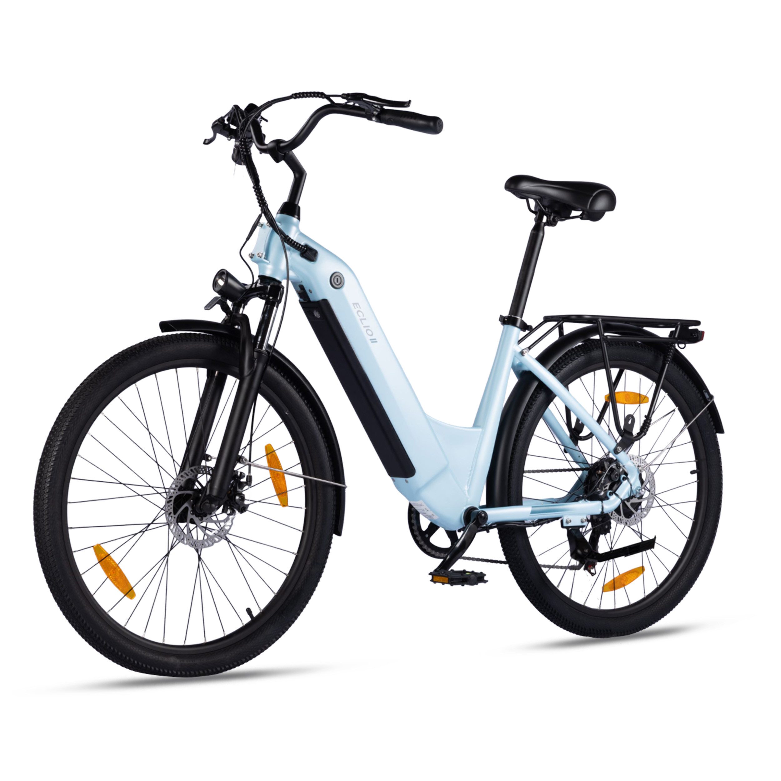 Vankel E-Bike Cityrad e bike für herren 26 zoll 18.2AH 36V 655WH damen 120km Elektrofahrrad, Kettenschaltung, Heckmotor, 655 Wh, (Beleuchtungsset mit Batterieladegerät, Batterieschlüssel, Werkzeug), Komfortables Stadtrad mit Scheibenbremsen & 26" Bereifun