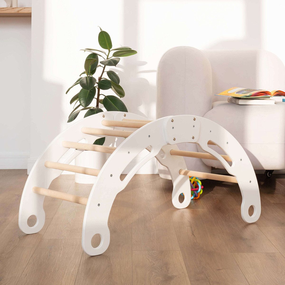 Jeflex Babywippe Kinderwippe Kletterbogen W1