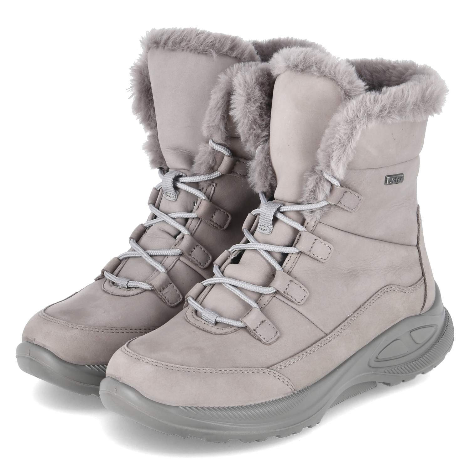 Beliana Beliana 860995LE 96 276 spiritgrey Damen Rauleder grau Schlupfstiefel