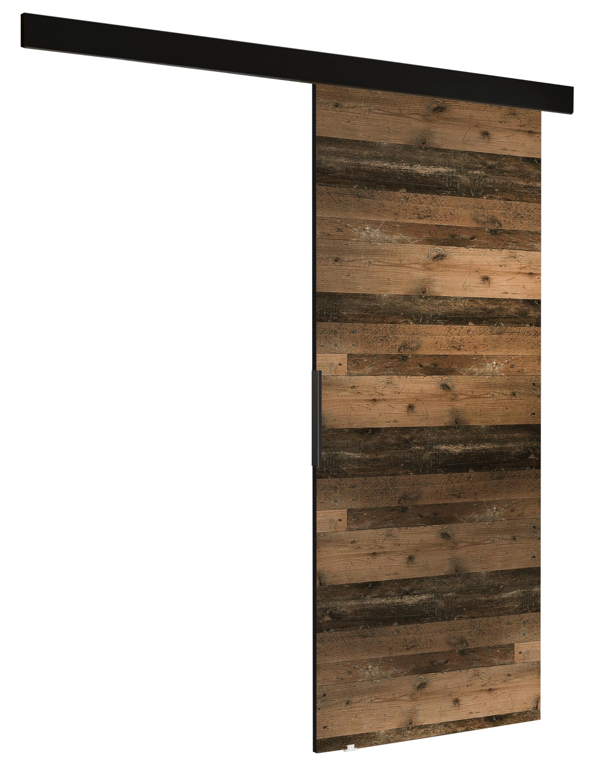 KIER FURNITURE Schiebetür Komplettset MALIBU - Tür mit Laufschiene - Schieb günstig online kaufen