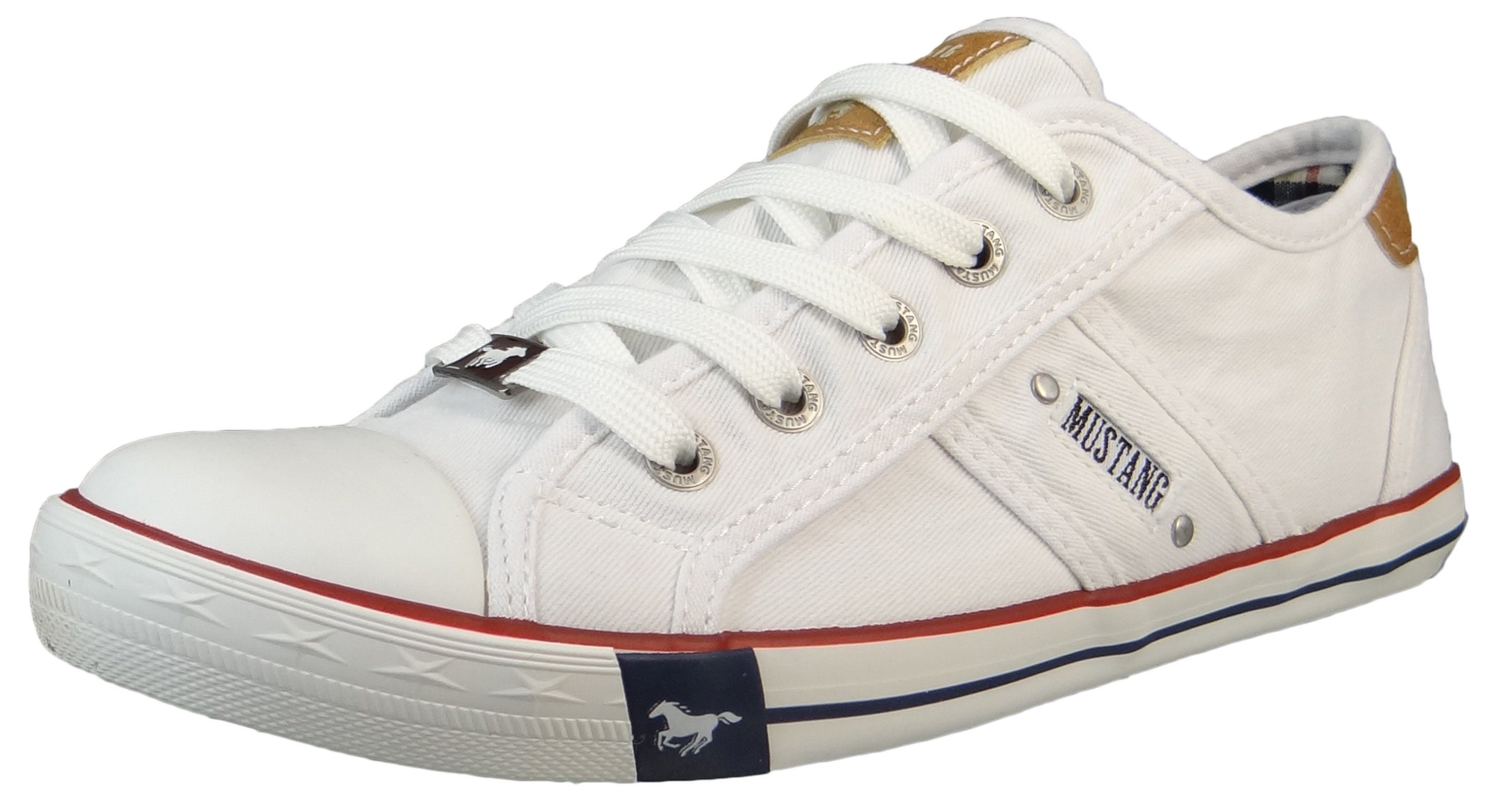 Mustang Shoes 1099310 1 Weiss Sneaker