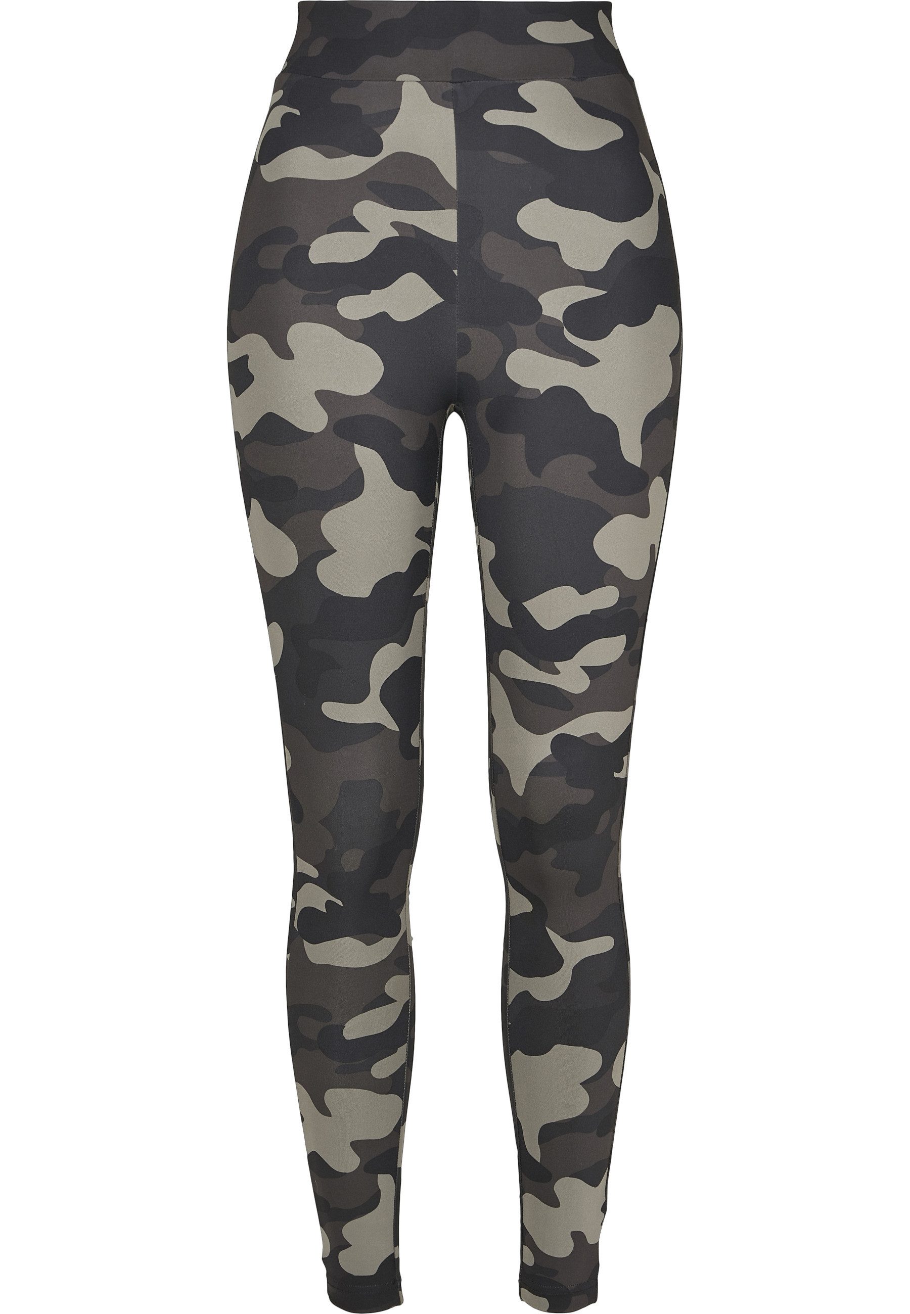 URBAN CLASSICS Leggings Urban Classics Damen Ladies High Waist Camo Tech Leggings (1-tlg)